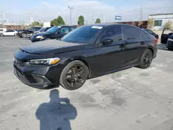 Salvage cars for sale at Wilmington, CA auction: 2022 Honda Civic Sport