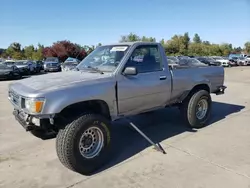 Salvage cars for sale at Woodburn, OR auction: 1995 Toyota Pickup 1/2 TON Short Wheelbase DX