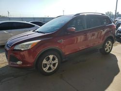 Salvage cars for sale at Dyer, IN auction: 2014 Ford Escape SE