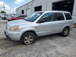 Salvage cars for sale at Jacksonville, FL auction: 2007 Honda Pilot EXL