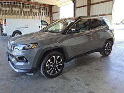 Jeep salvage cars for sale: 2024 Jeep Compass Limited