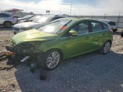 Salvage cars for sale at Cahokia Heights, IL auction: 2018 Ford Focus Titanium