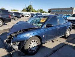 Saturn salvage cars for sale: 1999 Saturn SL2