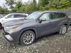 Salvage cars for sale at Waldorf, MD auction: 2020 Toyota Highlander Limited