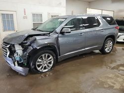 Salvage Cars with No Bids Yet For Sale at auction: 2018 Chevrolet Traverse High Country