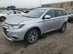 Mitsubishi salvage cars for sale: 2017 Mitsubishi Outlander SE