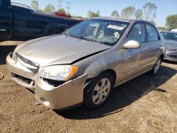 Salvage cars for sale from Copart Elgin, IL: 2006 KIA Spectra LX