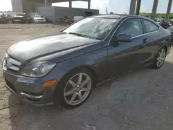 Mercedes-Benz salvage cars for sale: 2013 Mercedes-Benz C 250