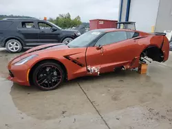 Salvage cars for sale at Cahokia Heights, IL auction: 2016 Chevrolet Corvette Stingray 2LT