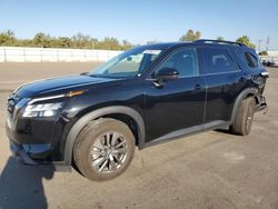 Salvage cars for sale at Fresno, CA auction: 2023 Nissan Pathfinder SV