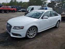 Salvage cars for sale at Denver, CO auction: 2012 Audi A4 Premium Plus