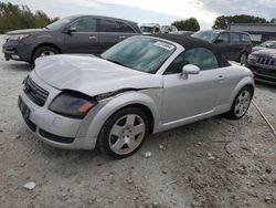 Salvage cars for sale at Wayland, MI auction: 2001 Audi TT Quattro