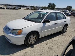 2001 Honda Civic LX en venta en Antelope, CA