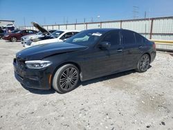 Salvage cars for sale at Haslet, TX auction: 2018 BMW 530E