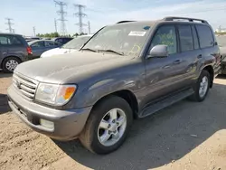 Toyota Land Cruiser salvage cars for sale: 2004 Toyota Land Cruiser