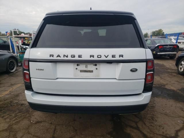 2018 Land Rover Range Rover HSE