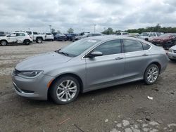 Salvage cars for sale from Copart Indianapolis, IN: 2016 Chrysler 200 Limited