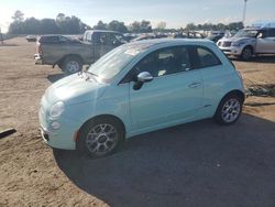 Salvage cars for sale at Newton, AL auction: 2017 Fiat 500 Lounge