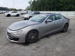 Maserati salvage cars for sale: 2020 Maserati Ghibli S