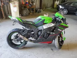 Salvage cars for sale from Copart Windsor, NJ: 2022 Kawasaki ZX1002 M