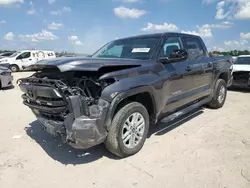 Salvage cars for sale from Copart Houston, TX: 2022 Toyota Tundra Crewmax SR