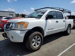 Salvage trucks for sale at Rancho Cucamonga, CA auction: 2012 Nissan Titan S