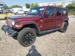 Jeep salvage cars for sale: 2021 Jeep Wrangler Unlimited Sahara 4XE