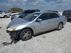 Salvage cars for sale at Taylor, TX auction: 2006 Honda Accord SE