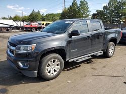 Salvage cars for sale from Copart Denver, CO: 2018 Chevrolet Colorado LT