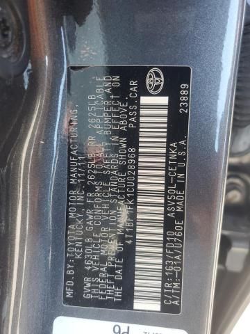 2012 Toyota Camry Base