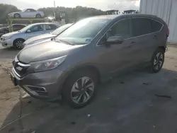 Salvage cars for sale at Windsor, NJ auction: 2016 Honda CR-V Touring