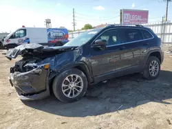 Jeep salvage cars for sale: 2019 Jeep Cherokee Latitude Plus