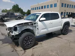 Salvage cars for sale at Littleton, CO auction: 2021 Toyota Tacoma Double Cab