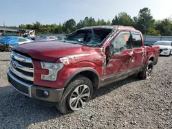 Salvage cars for sale at Memphis, TN auction: 2016 Ford F150 Supercrew