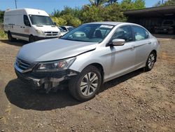 Salvage cars for sale at Kapolei, HI auction: 2015 Honda Accord LX