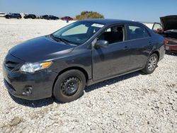 Salvage cars for sale at Temple, TX auction: 2013 Toyota Corolla Base