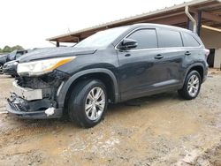 Salvage cars for sale at Tanner, AL auction: 2014 Toyota Highlander XLE