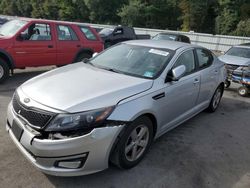 Vehiculos salvage en venta de Copart Glassboro, NJ: 2015 KIA Optima LX