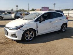 Salvage cars for sale at Chicago Heights, IL auction: 2019 Chevrolet Cruze Premier