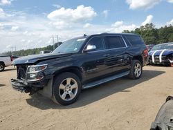 Salvage cars for sale at Greenwell Springs, LA auction: 2015 Chevrolet Suburban C1500 LTZ