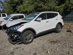 Salvage cars for sale at Candia, NH auction: 2017 Hyundai Santa FE Sport