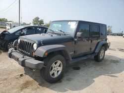 Salvage cars for sale at Pekin, IL auction: 2010 Jeep Wrangler Unlimited Sport