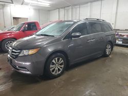 Salvage cars for sale at Madisonville, TN auction: 2015 Honda Odyssey EXL