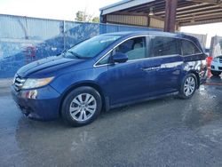 Salvage cars for sale at Riverview, FL auction: 2016 Honda Odyssey SE