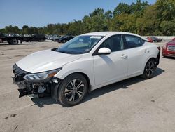 Carros salvage a la venta en subasta: 2021 Nissan Sentra SV