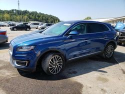 Lincoln Nautilus salvage cars for sale: 2020 Lincoln Nautilus Reserve