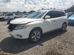 Salvage cars for sale at Riverview, FL auction: 2013 Nissan Pathfinder S