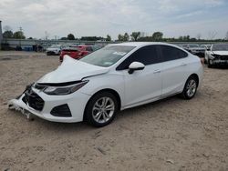 Chevrolet salvage cars for sale: 2019 Chevrolet Cruze LT