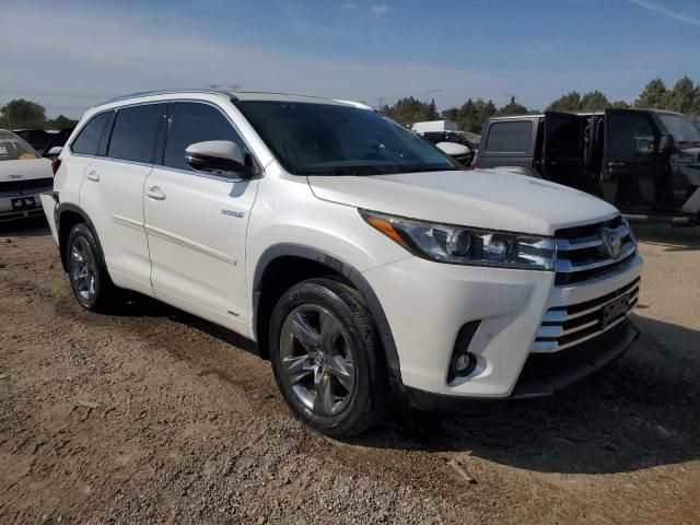 2019 Toyota Highlander Hybrid Limited