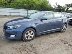 Vehiculos salvage en venta de Copart Hampton, VA: 2015 KIA Optima LX